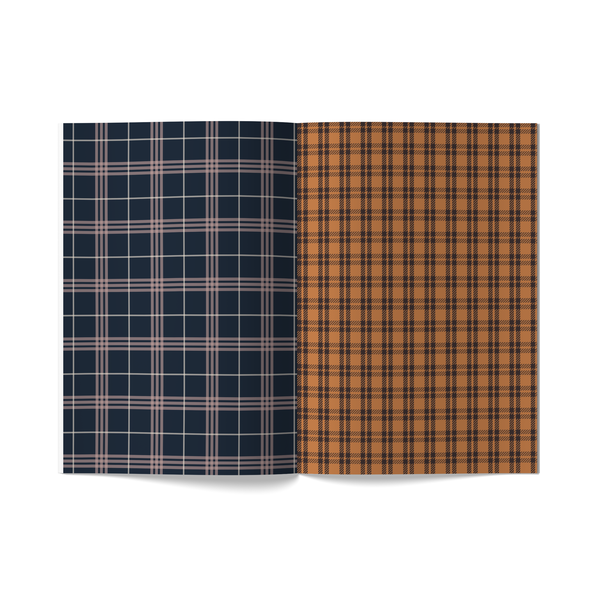 The Autumn Plaids • Scrapbooking Paper Booklet-5