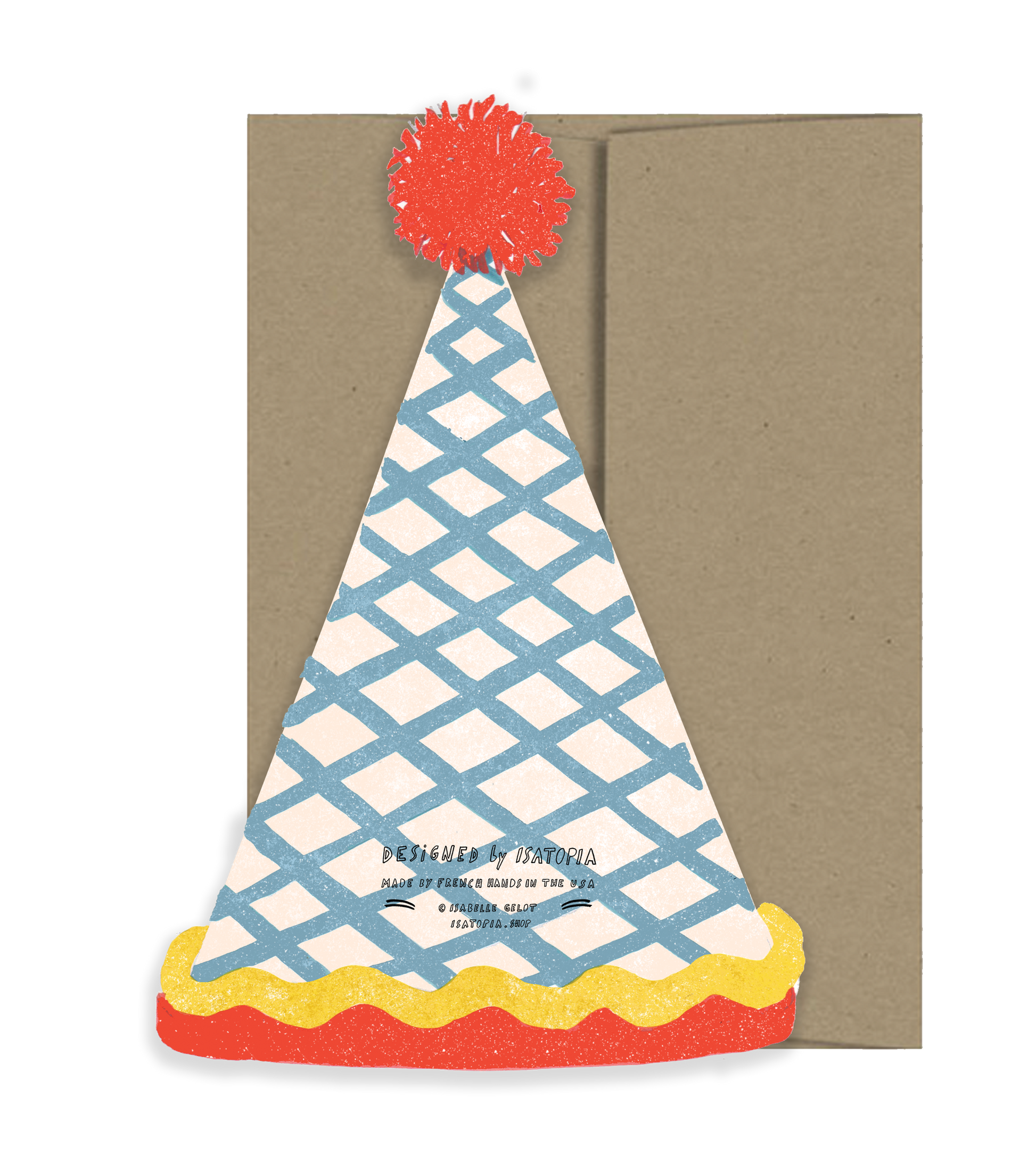 Birthday Hat Birthday Collection - Die Cut Card-2