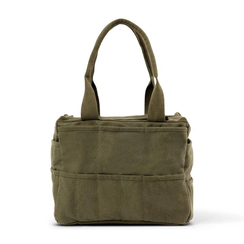 Soolla Studio Artist Bag, Forest Green, Craft Tool Bag-zoom-