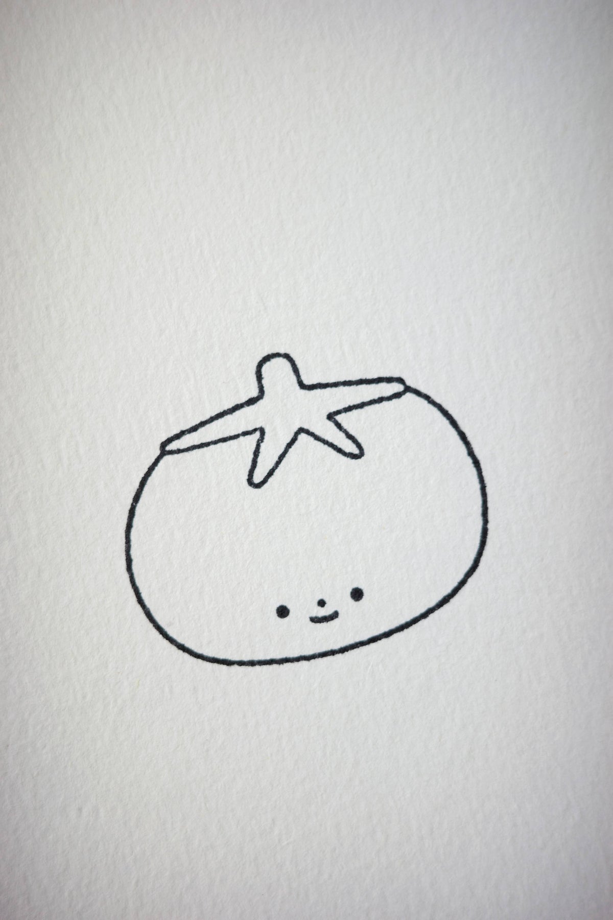 Tomato Rubber Stamp-2