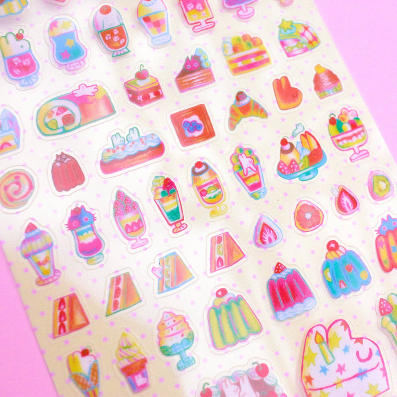 'My Little Dessert' A6 Sticker Sheet-zoom-
