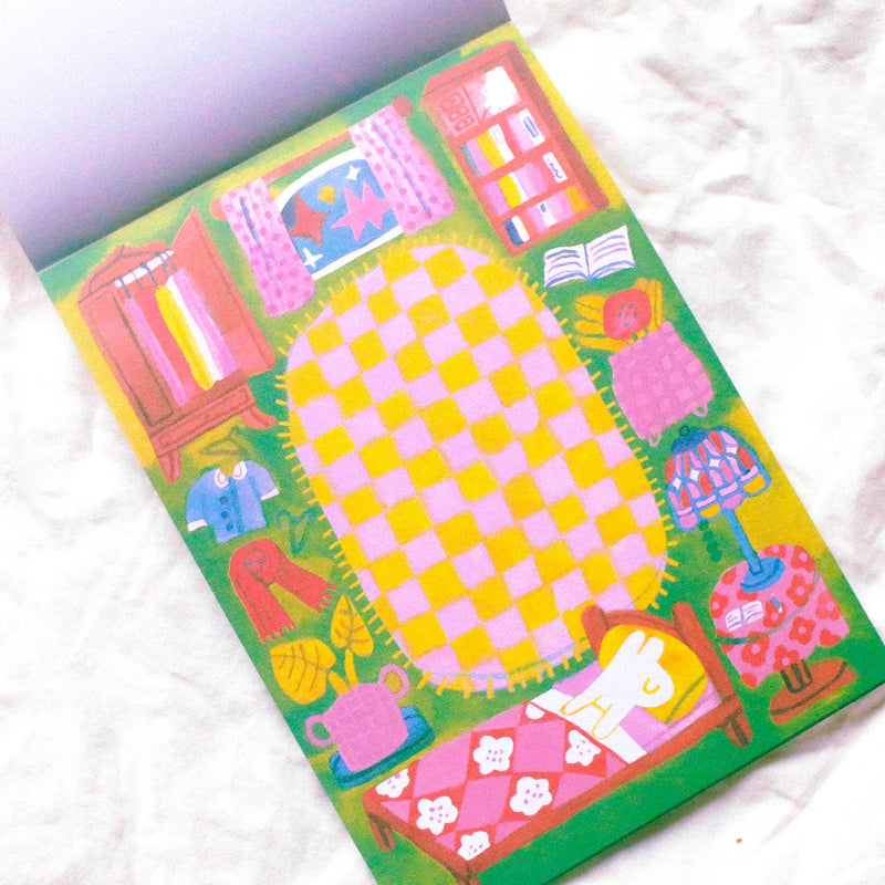 'Welcome to My House' Memo Pad-zoom-