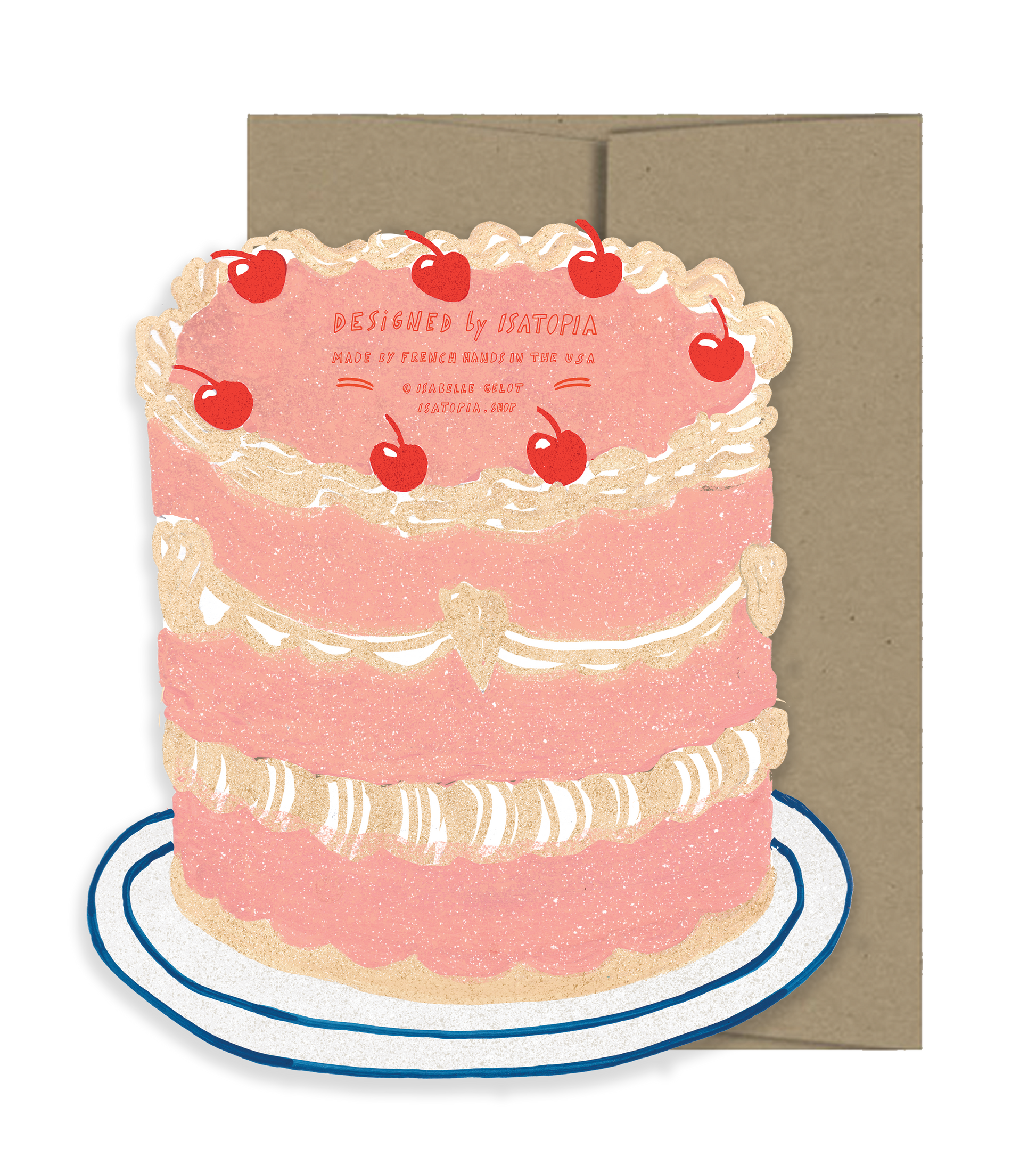 Party Cake Die Cut Card-2