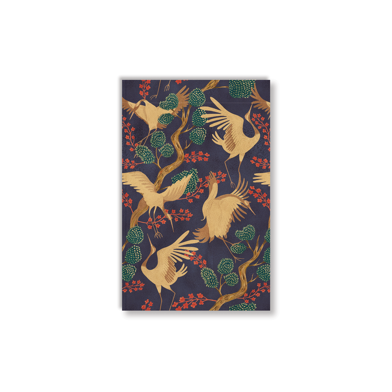 Cranes Soft Touch Classic Layflat Notebook-zoom-