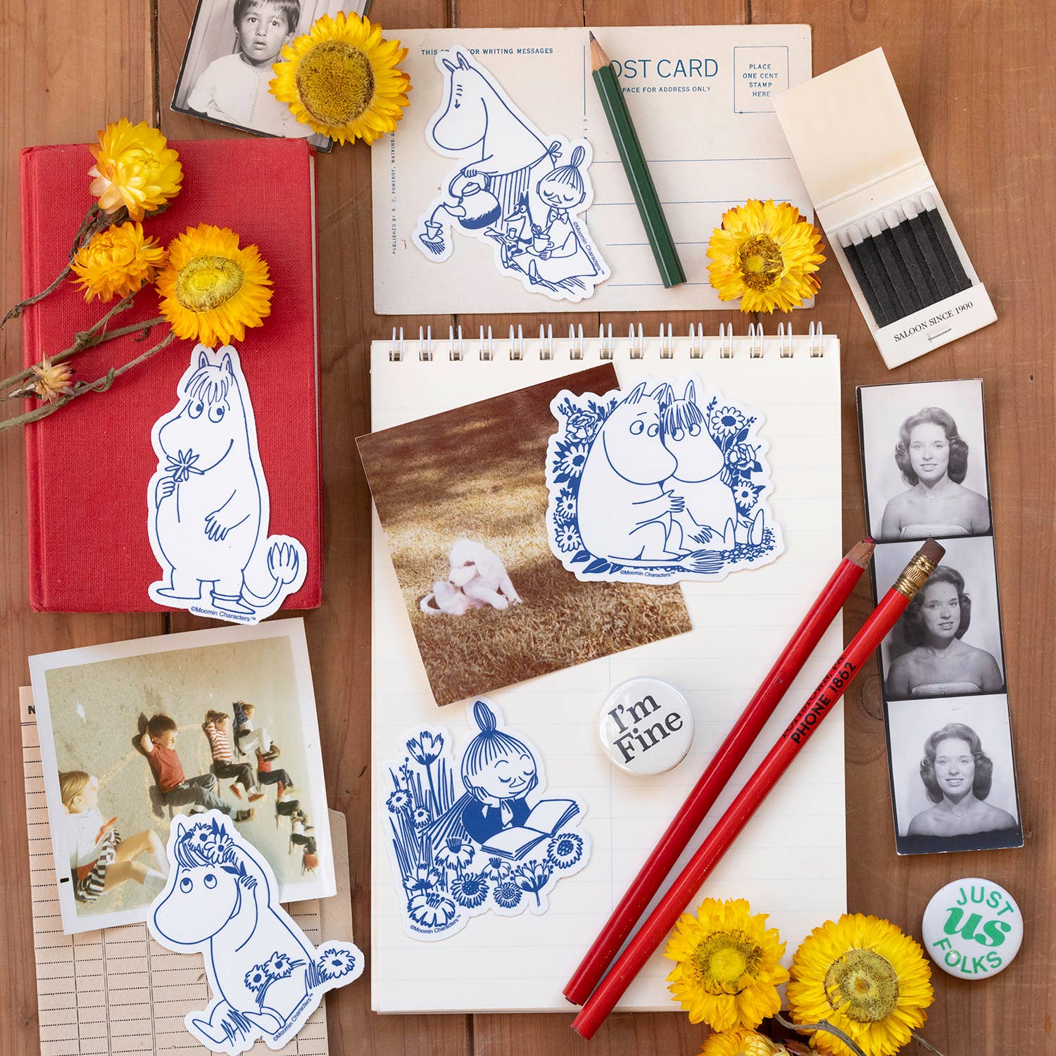 3P4 x Moomin® - Snorkmaiden Sticker