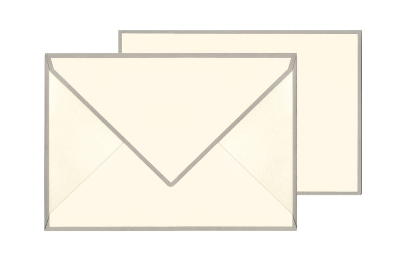 Original Crown Mill Color Edge Note Card Box-zoom-