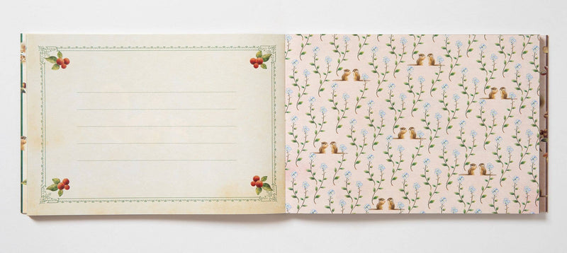 100 Writing & Crafting Paper - Little Animals of the Forest-zoom-