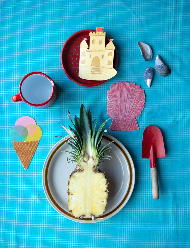 Seashell Die Cut Card - Seaside Collection-zoom-