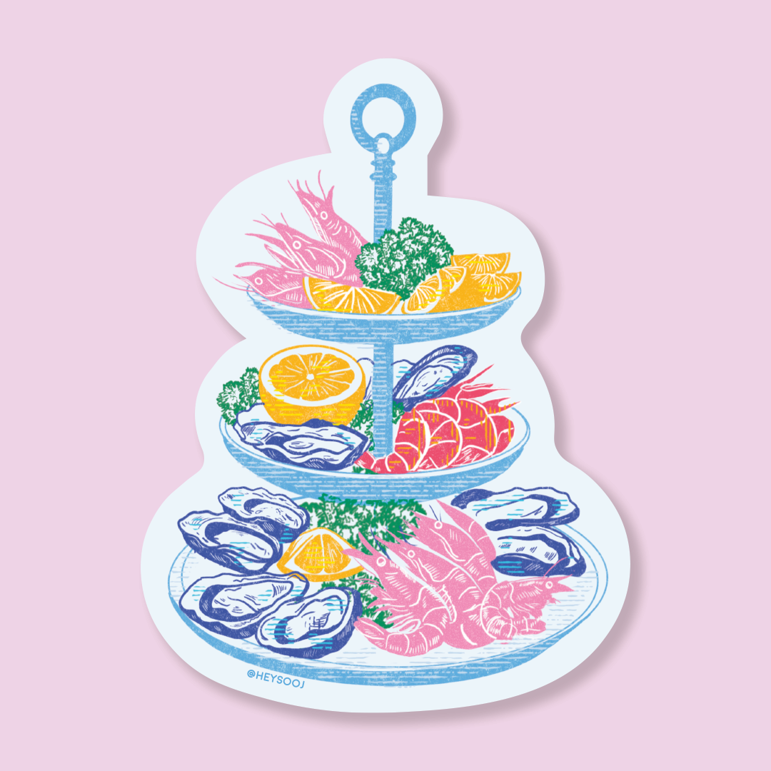 Seafood Tower Sticker-zoom-1