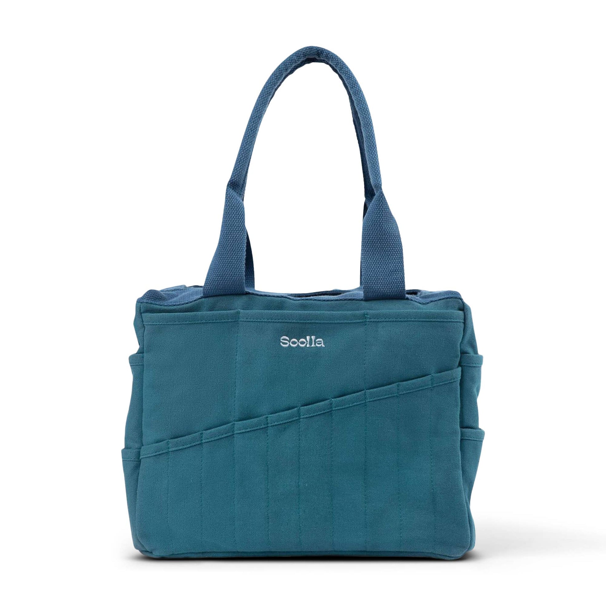 Soolla Studio Artist Bag, Aquamarine, Knitting Tote-1