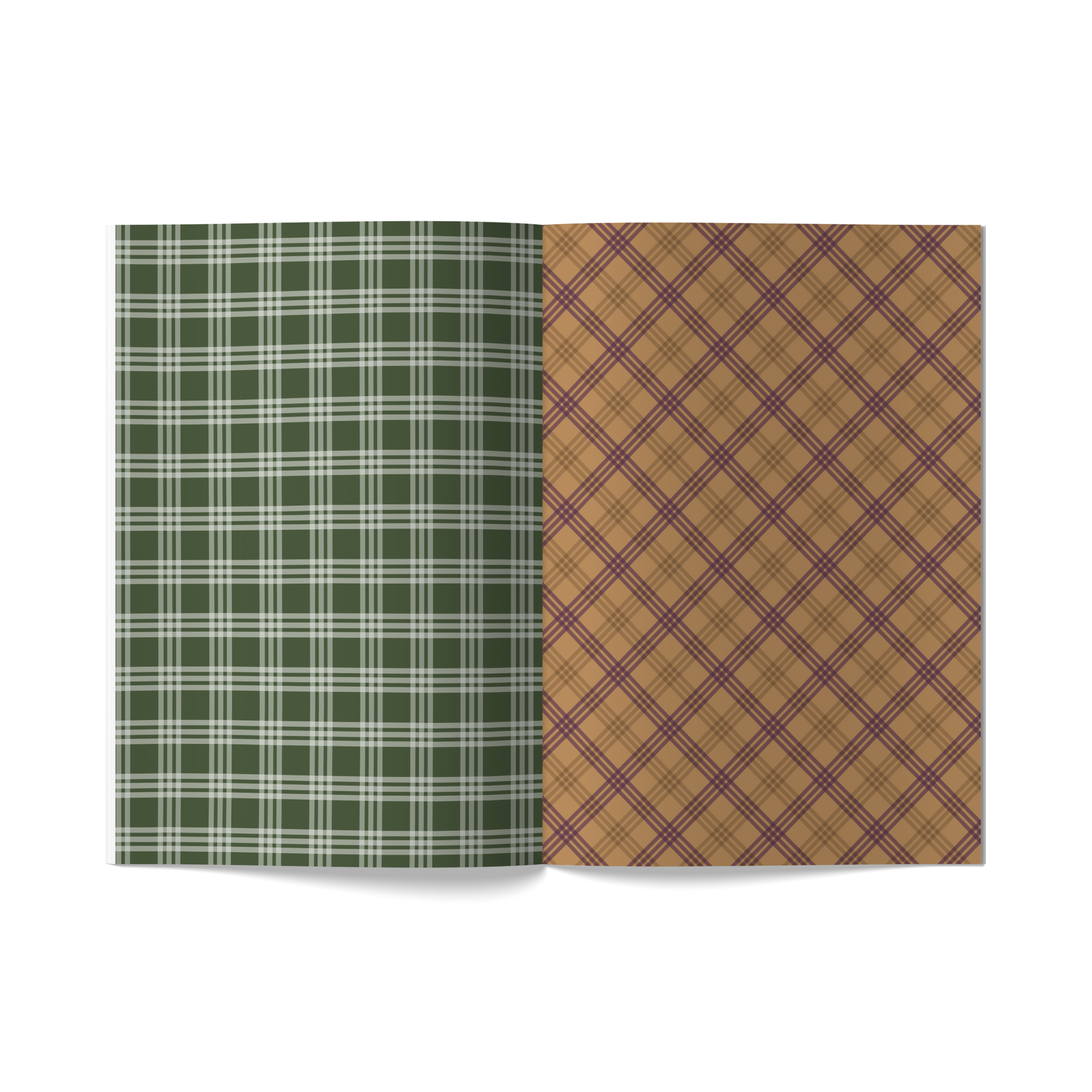 The Autumn Plaids • Scrapbooking Paper Booklet-7