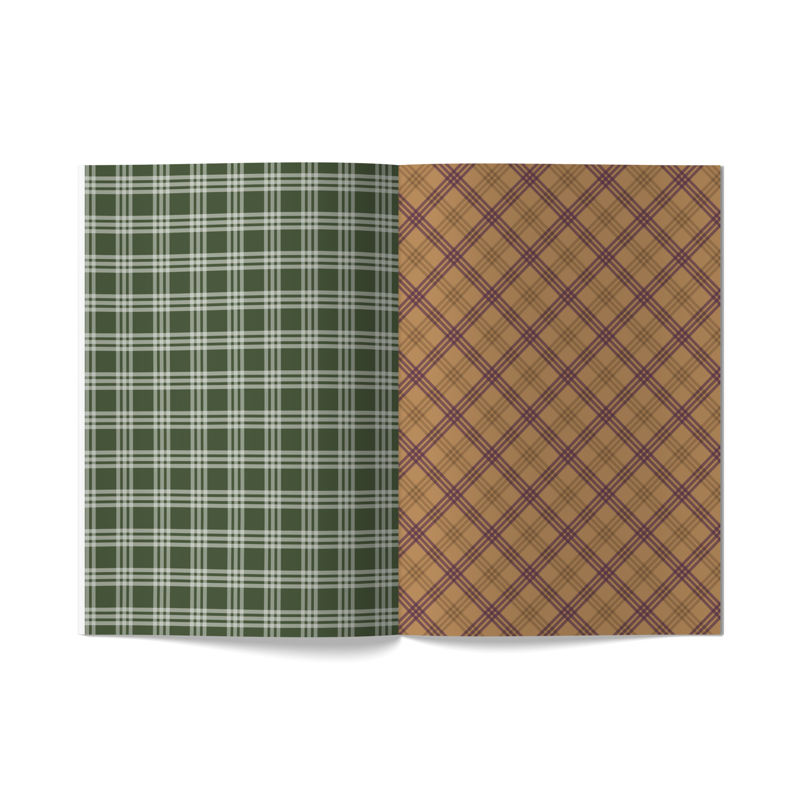 The Autumn Plaids • Scrapbooking Paper Booklet-zoom-7