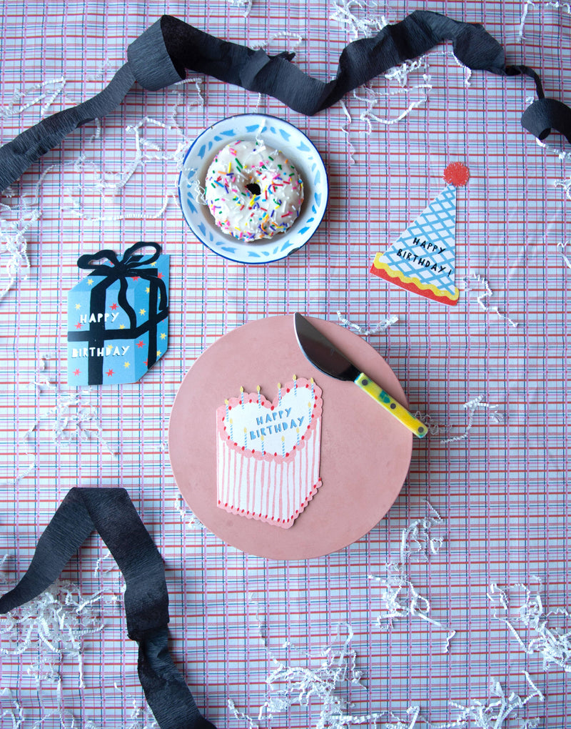Birthday Hat Birthday Collection - Die Cut Card-zoom-