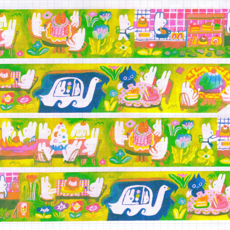 'Dessert at the Garden' Washi Tape-zoom-
