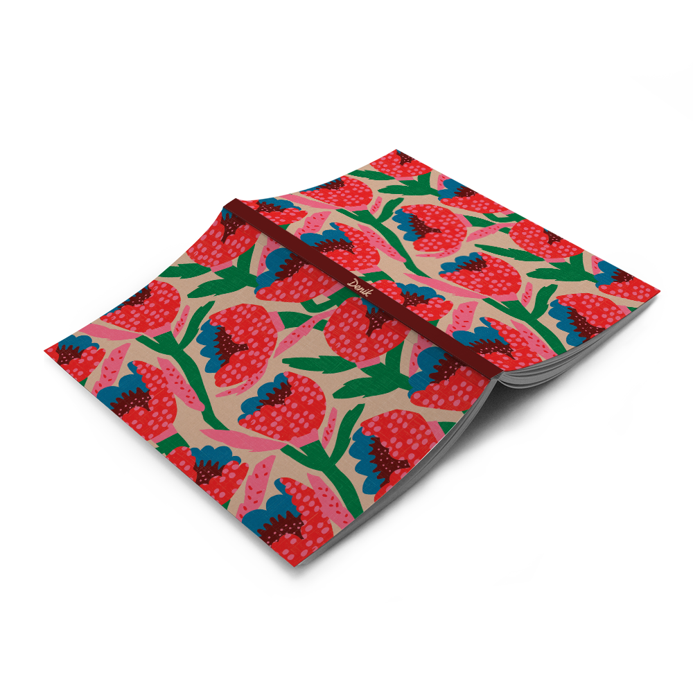 Peony Soft Touch Classic Layflat Notebook