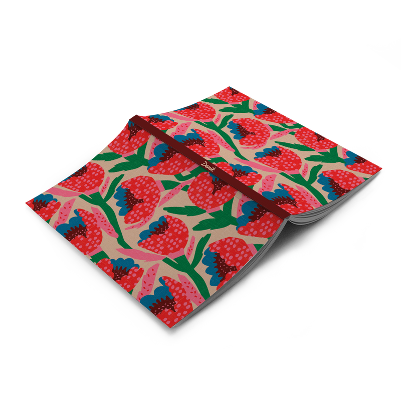 Peony Soft Touch Classic Layflat Notebook-zoom-
