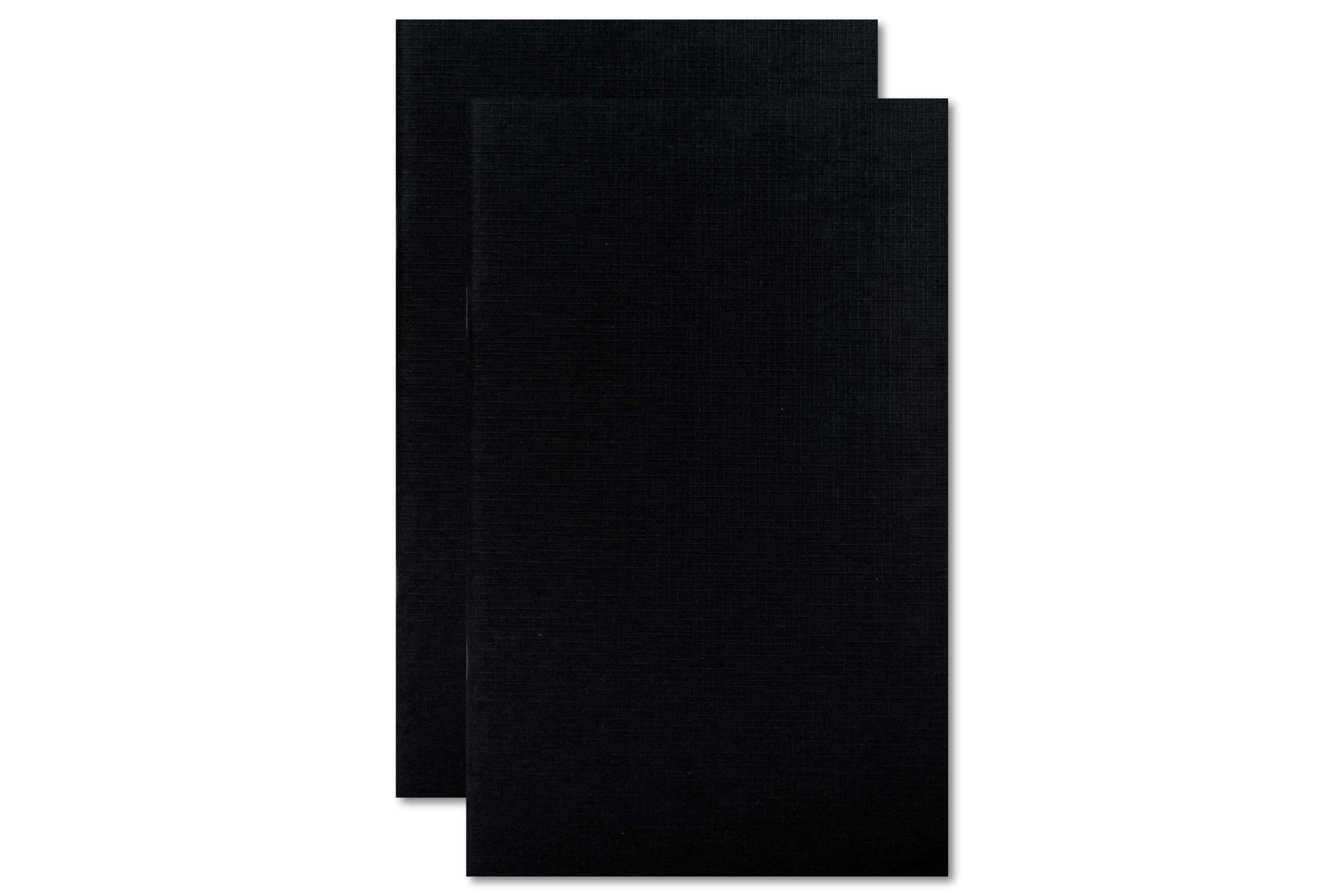 #203 Idea Notebooks, Set of Two, Black/Cream-zoom-2