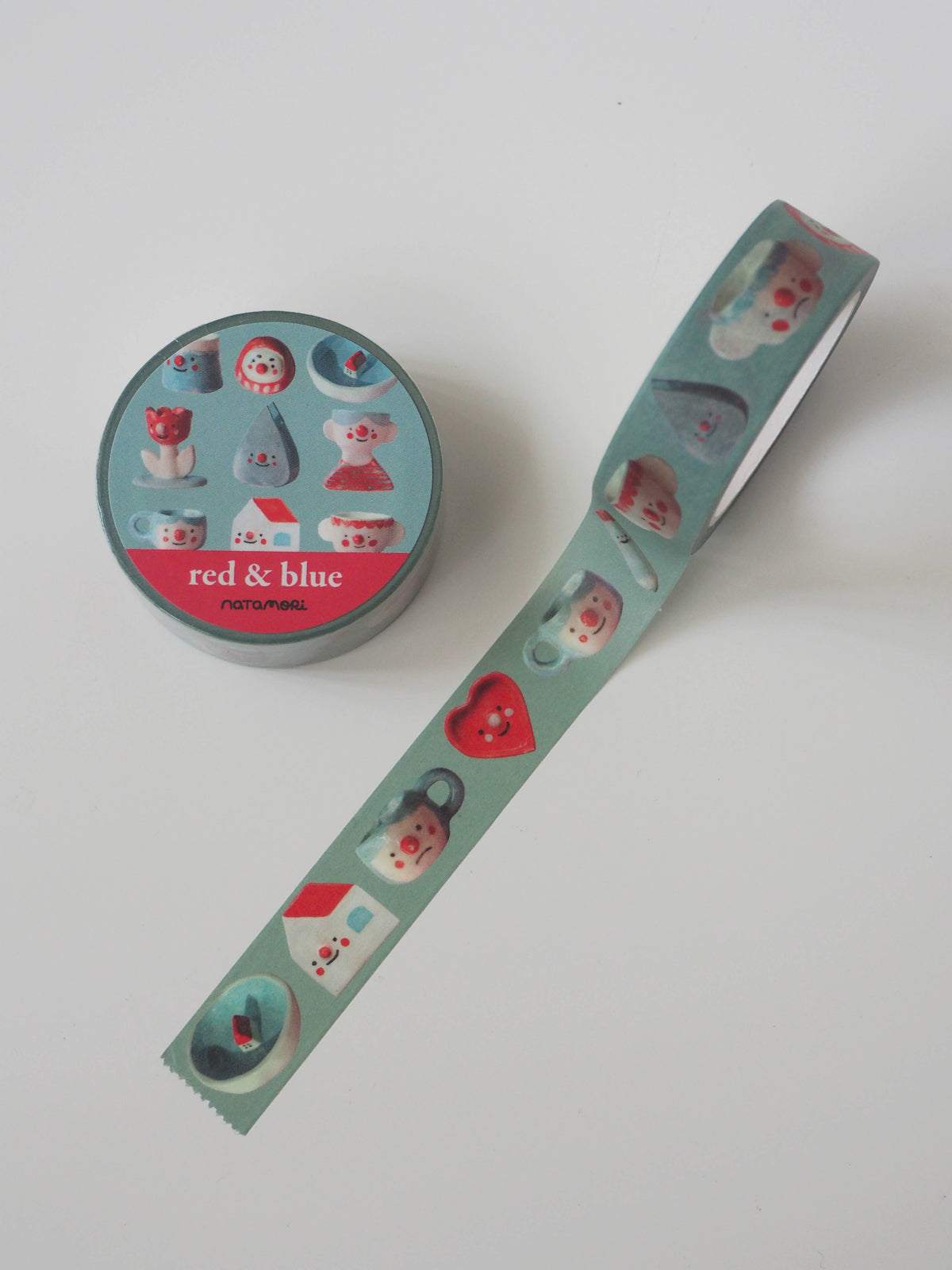 Red & Blue • Washi Tape