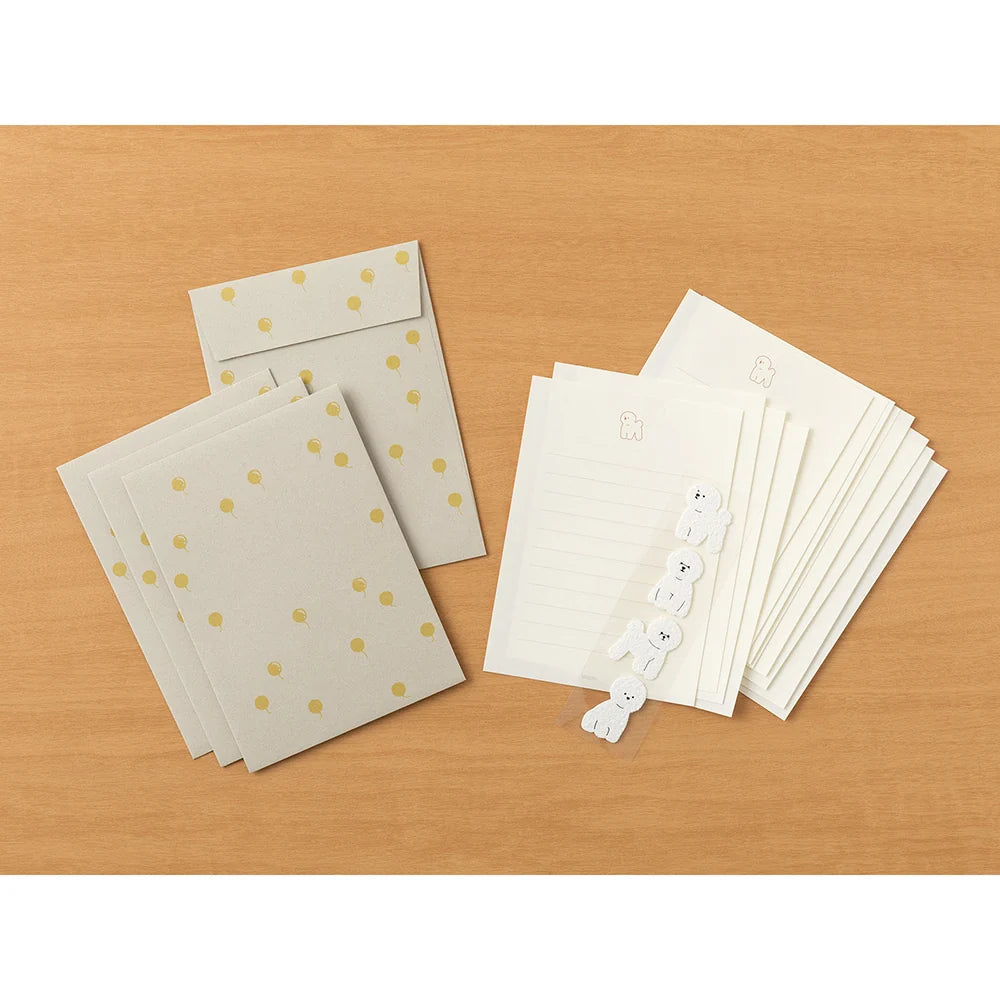 Letter Set With Stickers-10