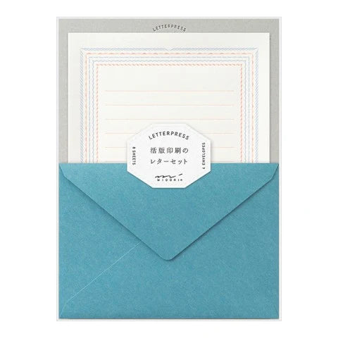 Letterpress Die-Cut Letter Set-zoom-
