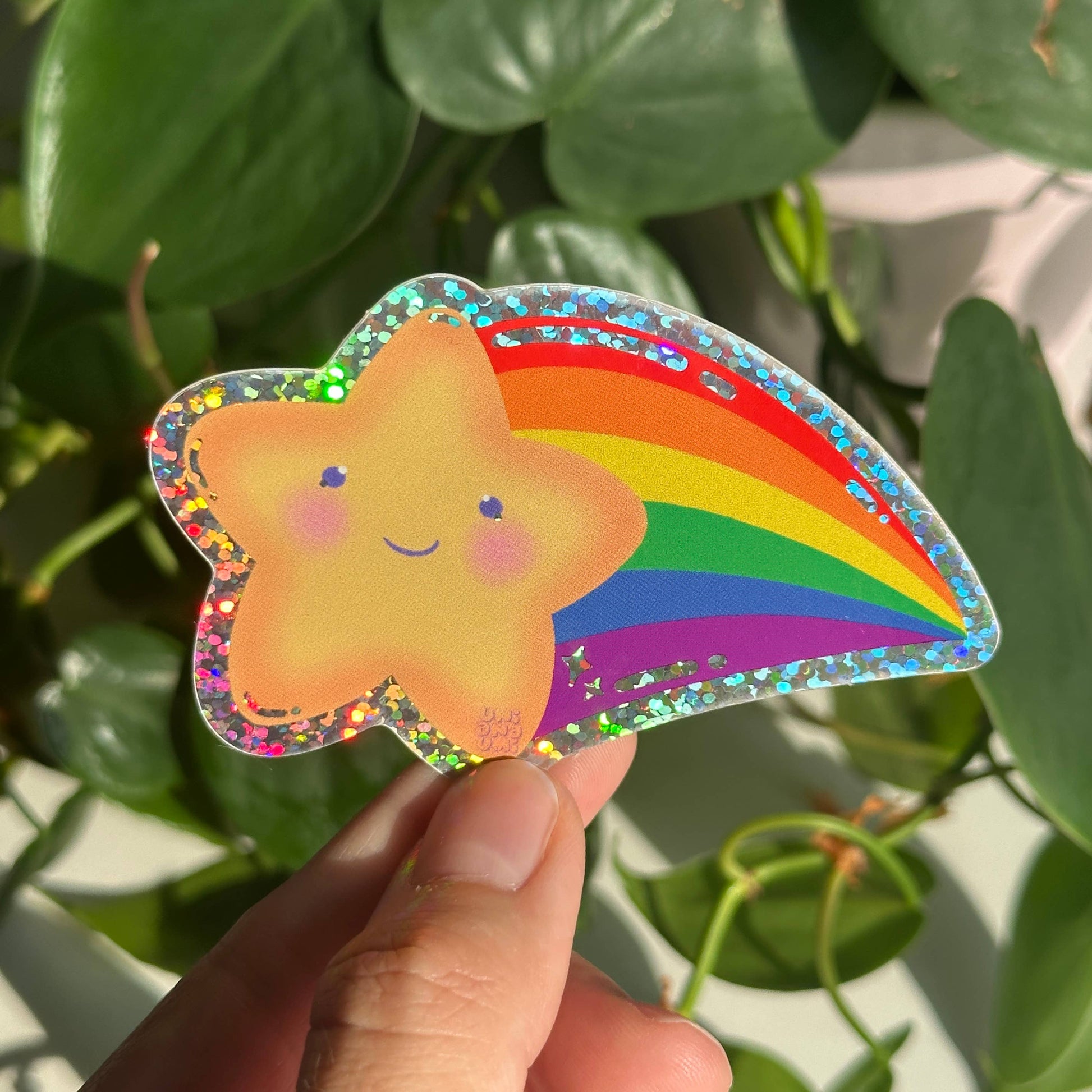 Pride Shooting Star Sticker-1