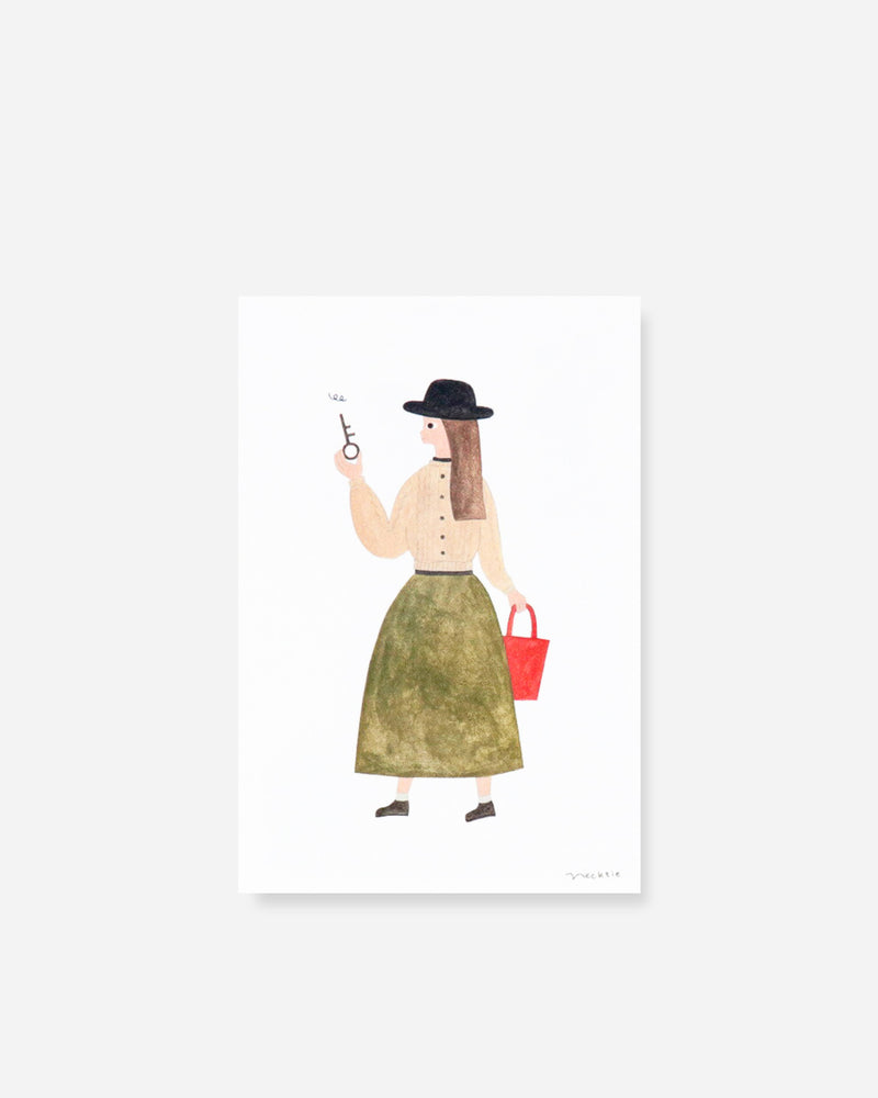 Postcard Set - Guitar-zoom-