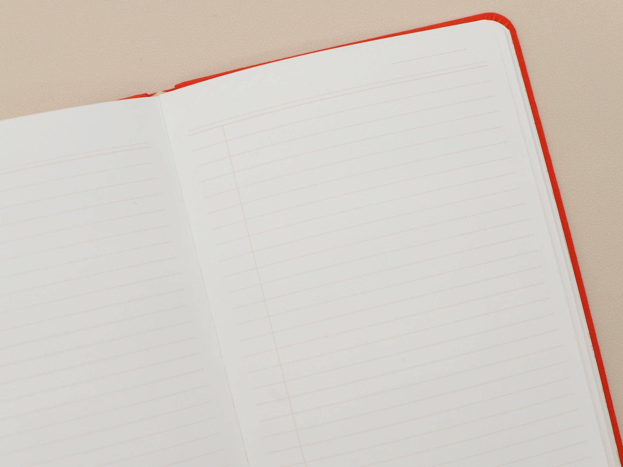 Goods for the Study Flexi Linen Journal - Persimmon-zoom-4