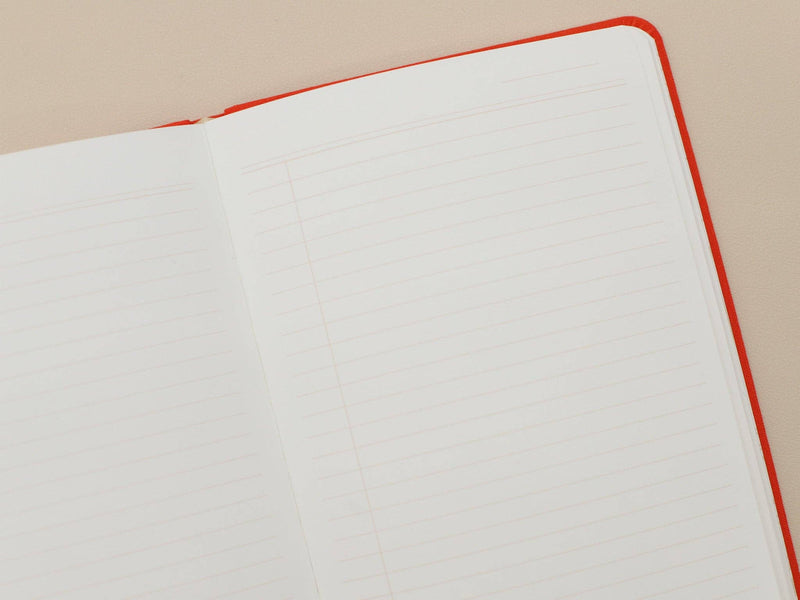 Goods for the Study Flexi Linen Journal - Persimmon-zoom-