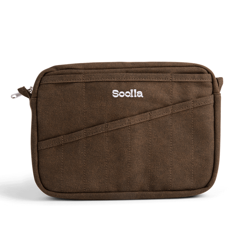 Soolla® Studio Pouch, Coffee Bean-zoom-