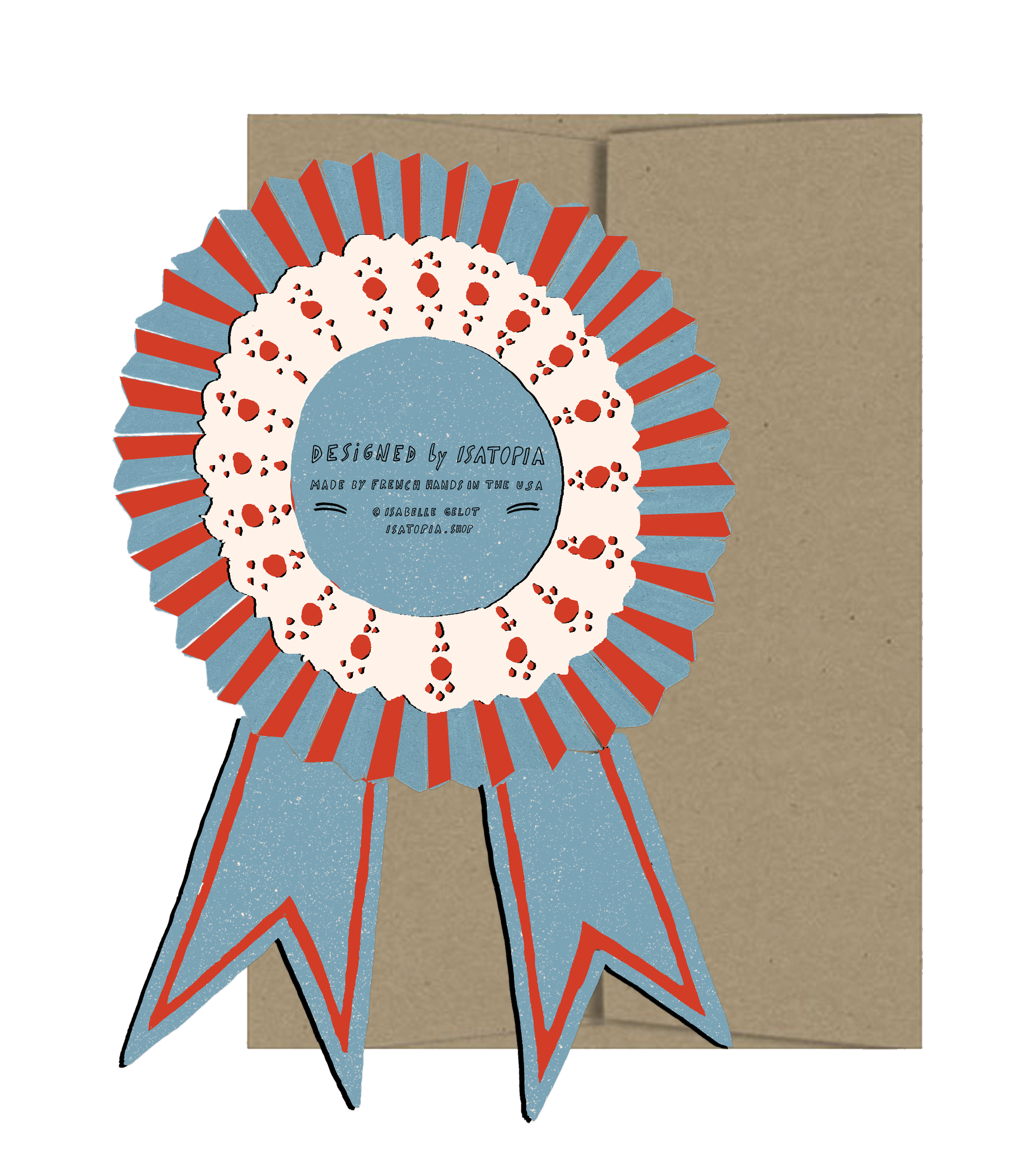 Bravo Medallion - Die Cut Card-2