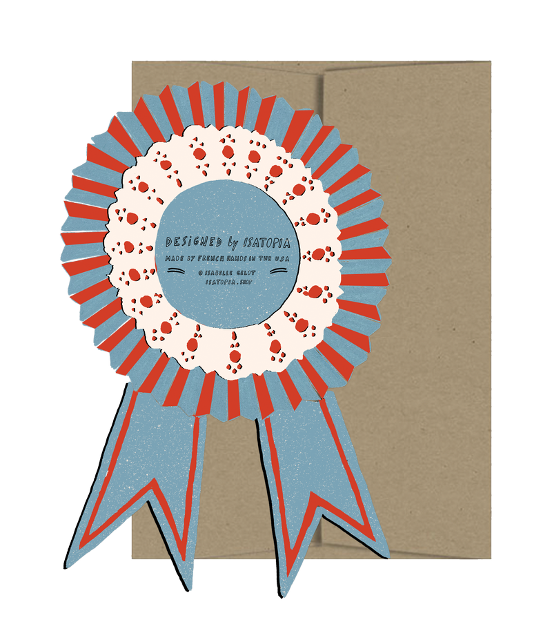 Bravo Medallion - Die Cut Card-zoom-