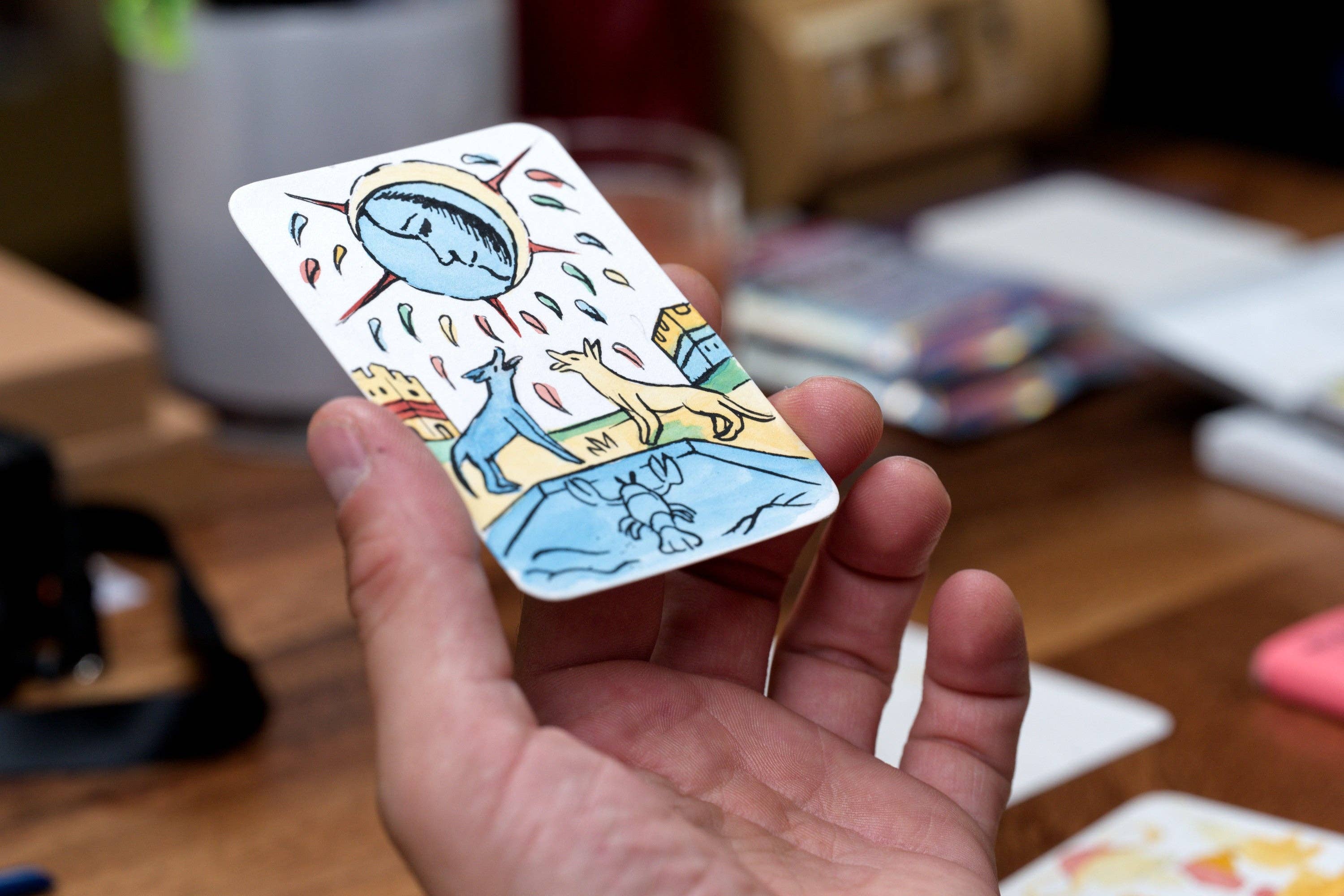 Watercolor Playing Cards, Pack of 20-zoom-4