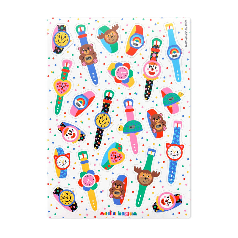 Watch It 5x7 Sticker Sheet-zoom-