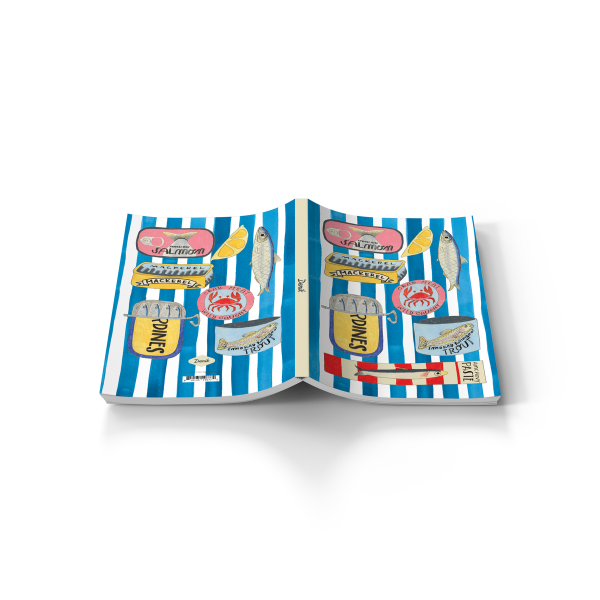 Tinned Fish Classic Layflat Notebook-zoom-