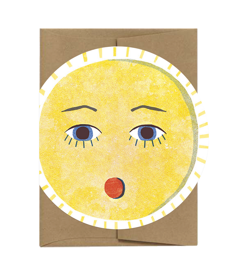 Soleil | Sun - Die Cut Card-zoom-