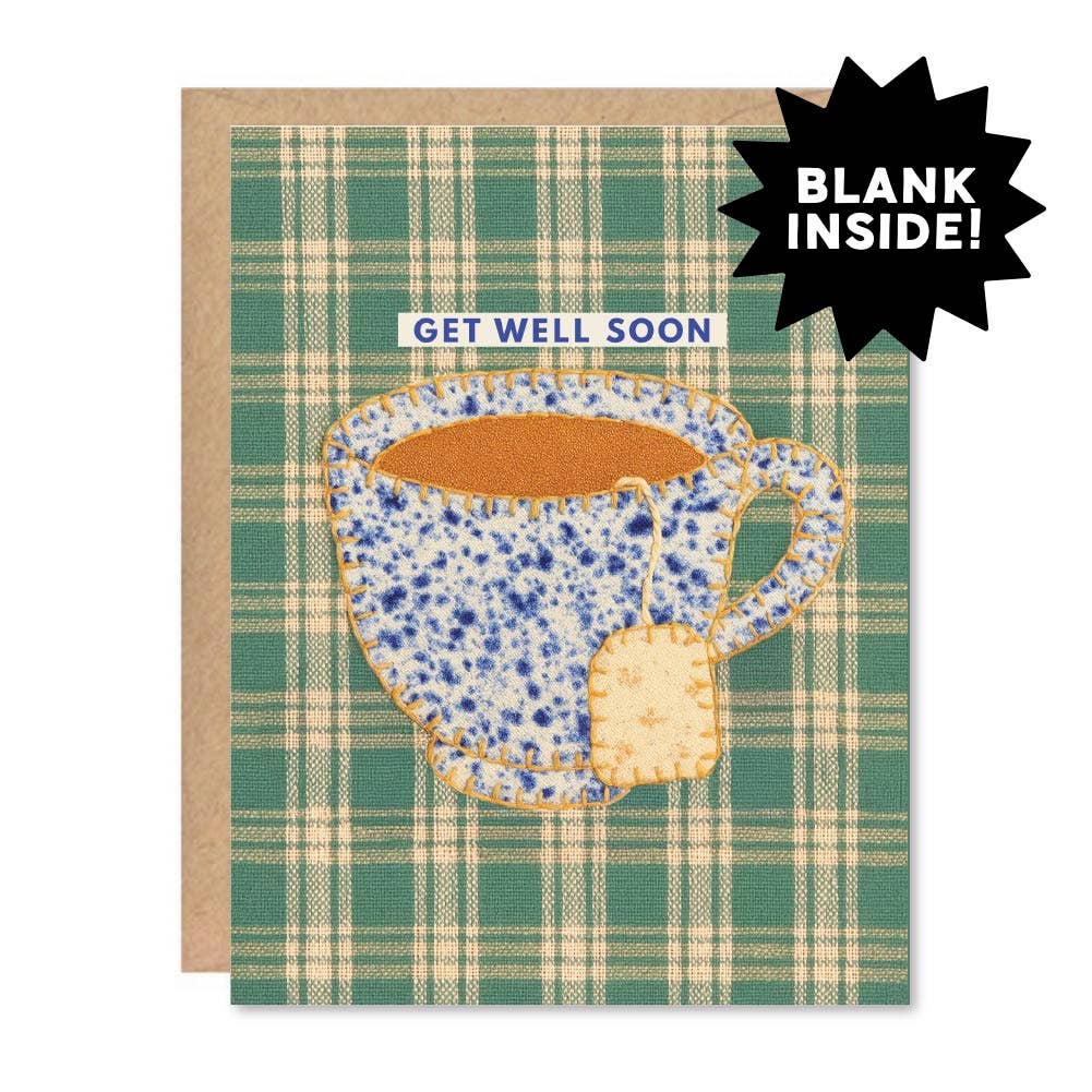 Greeting Card - Get Well Tea-3