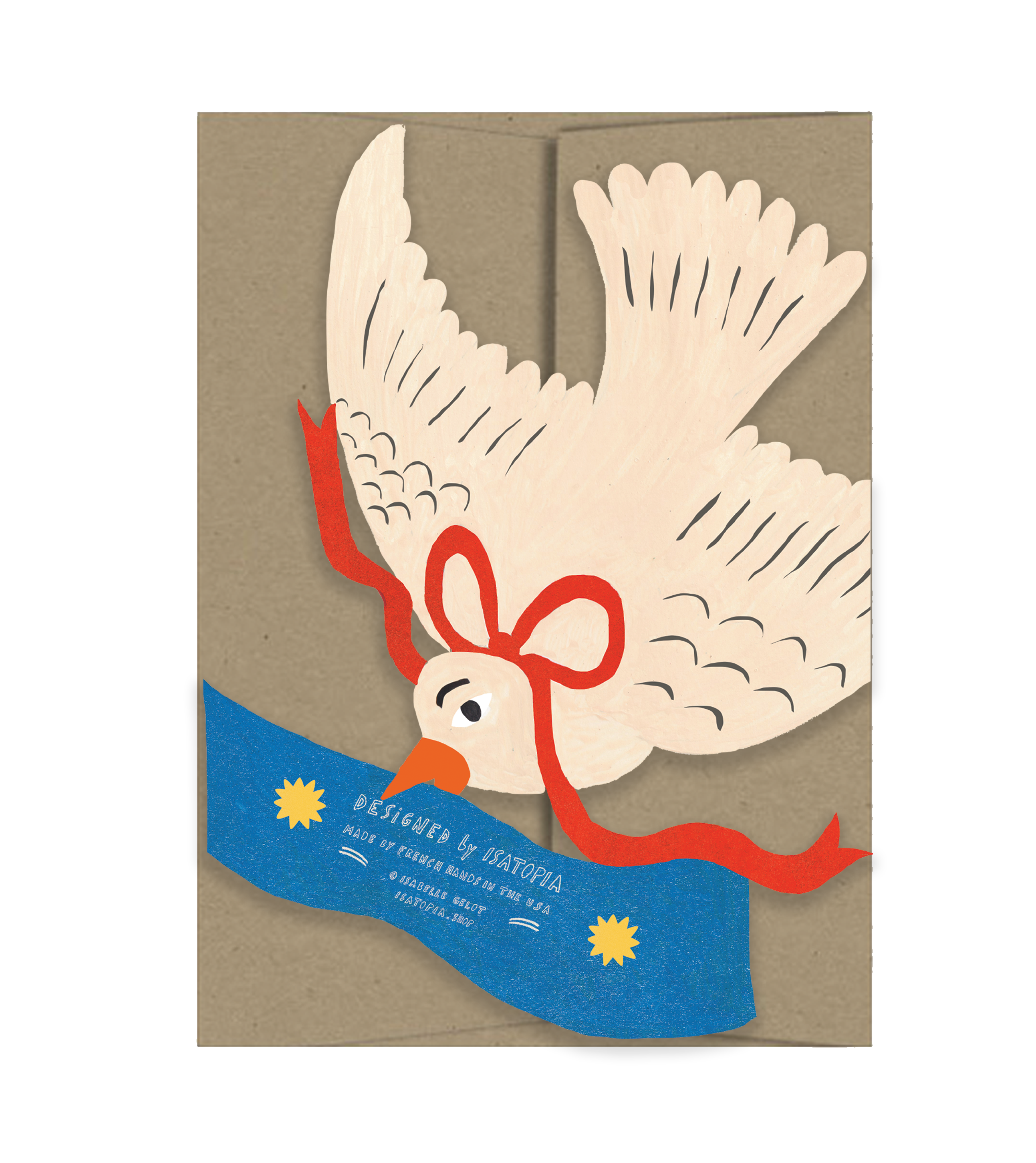 Happy Birthday Bird - Die Cut Card-zoom-2