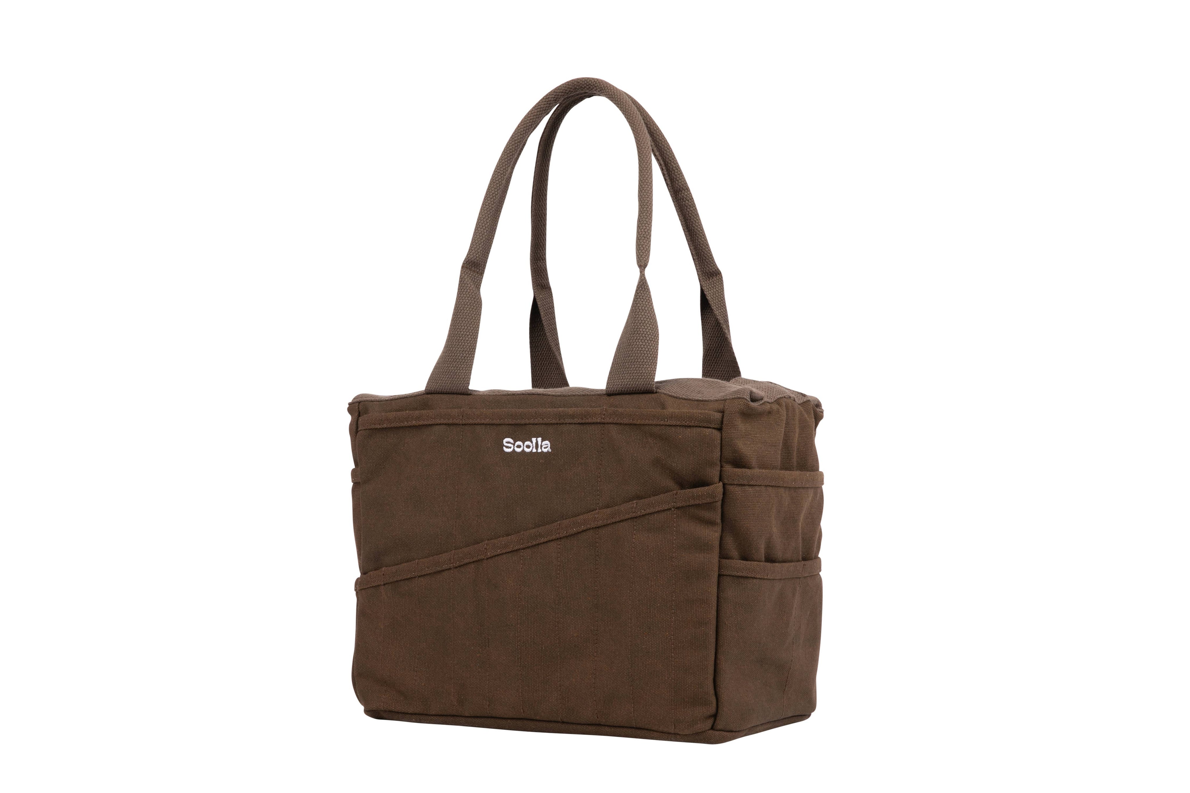 Soolla Studio Artist Bag, Coffee Bean, Craft Tote Bag-zoom-3