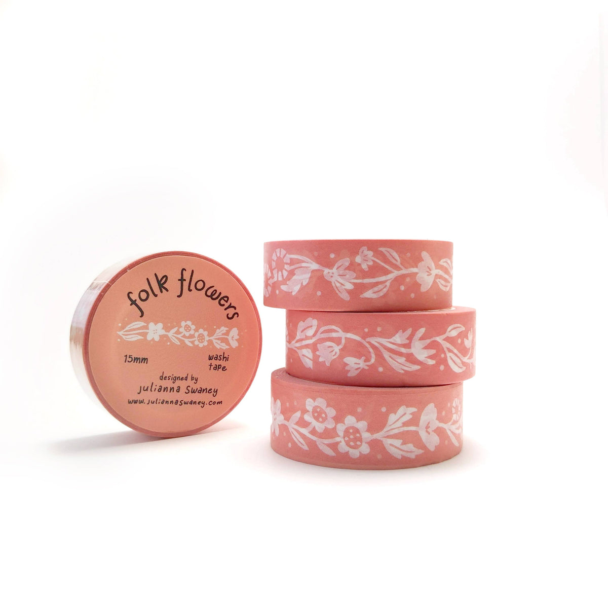 Folk Flowers Washi Tape