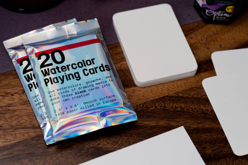 Watercolor Playing Cards, Pack of 20-zoom-