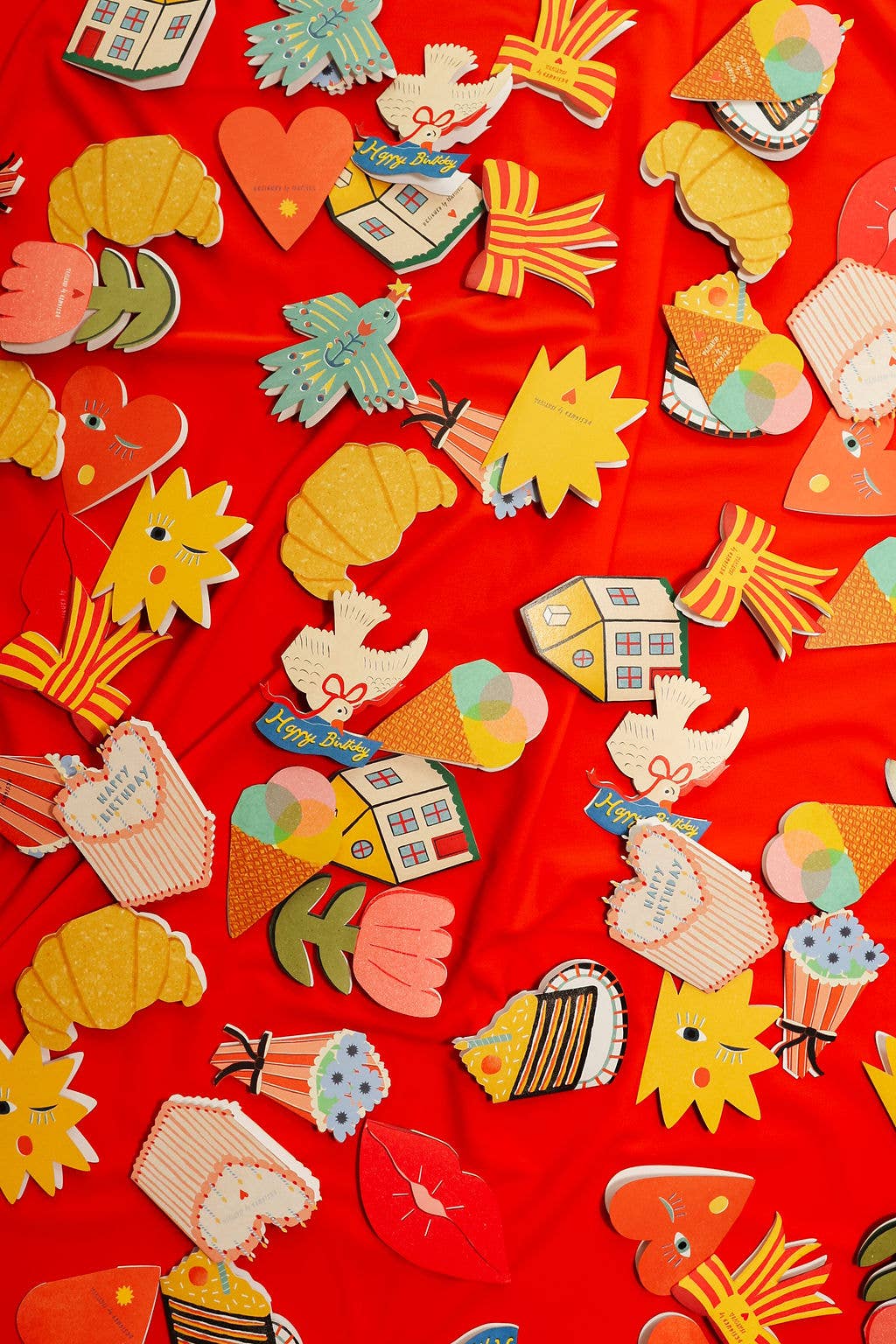 Messenger Bird Mini Cards - box of 6-4