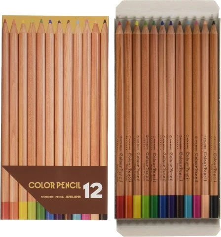 Kitaboshi Colored Pencils - Set of 12-zoom-