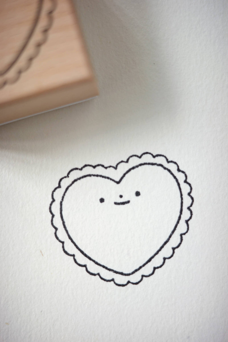 Heart Rubber Stamp-zoom-