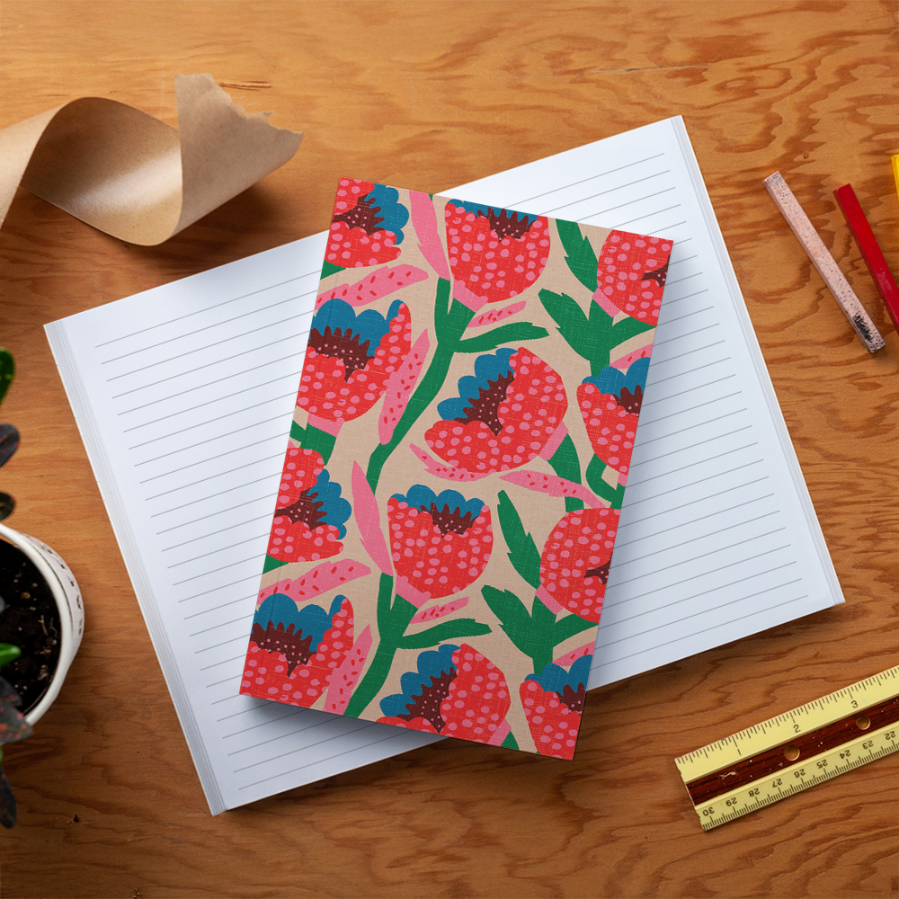 Peony Soft Touch Classic Layflat Notebook-zoom-4