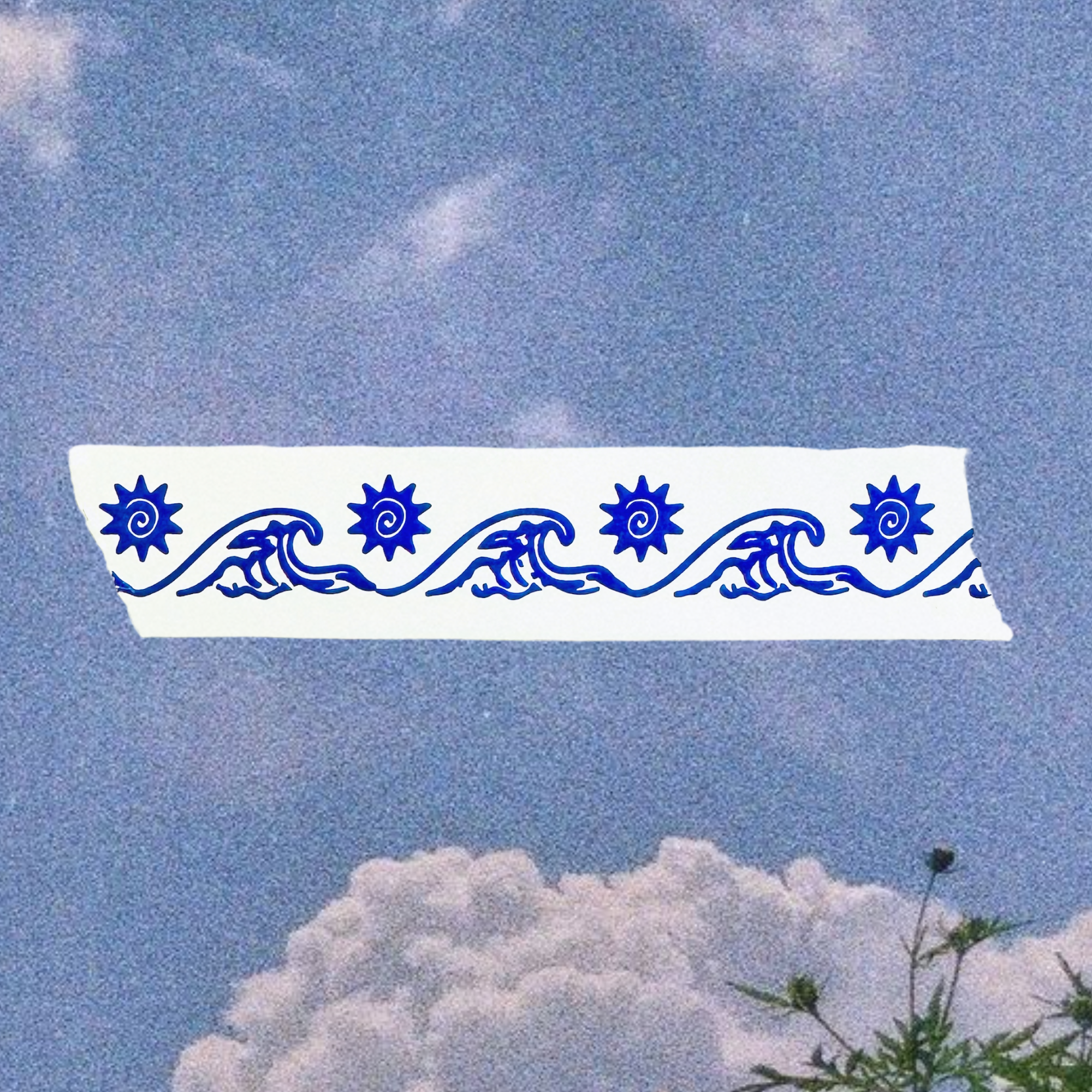 Waves Washi Tape-zoom-1