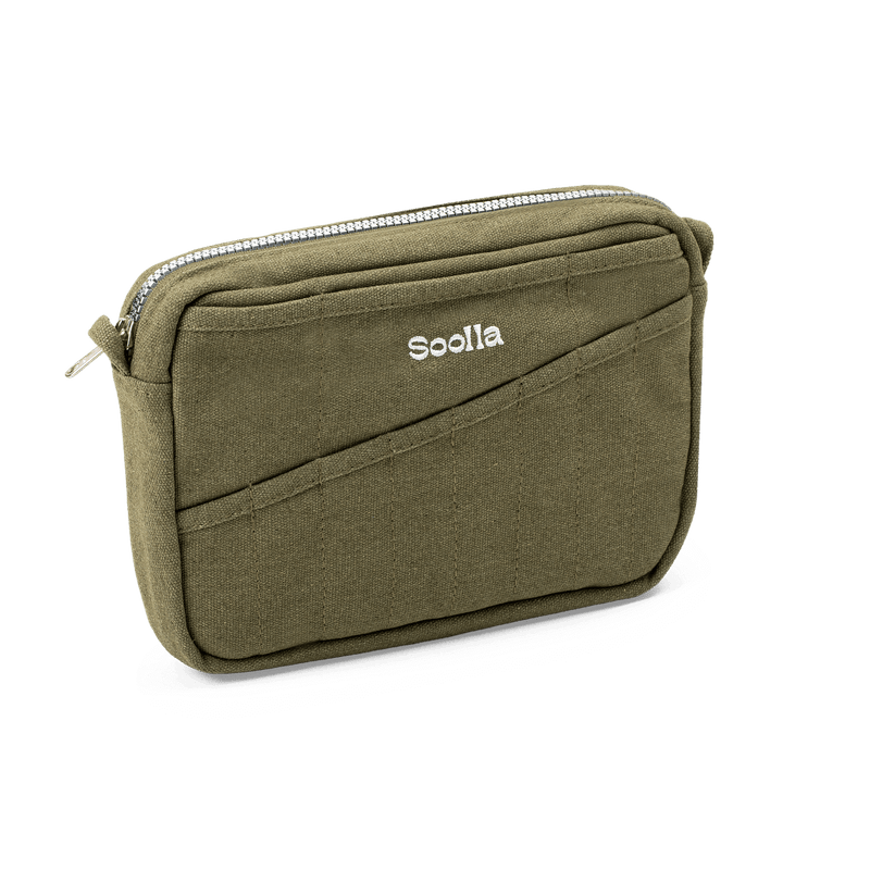 Soolla® Studio Pouch, Deep Forest Green-zoom-