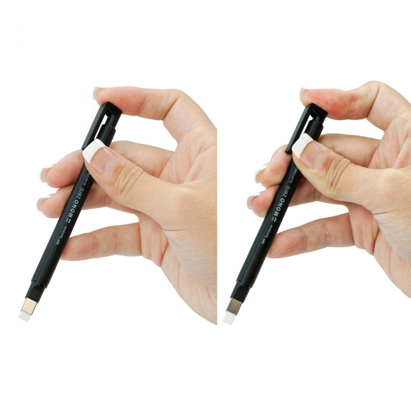 MONO Zero Eraser: Rectangle -  Black-zoom-