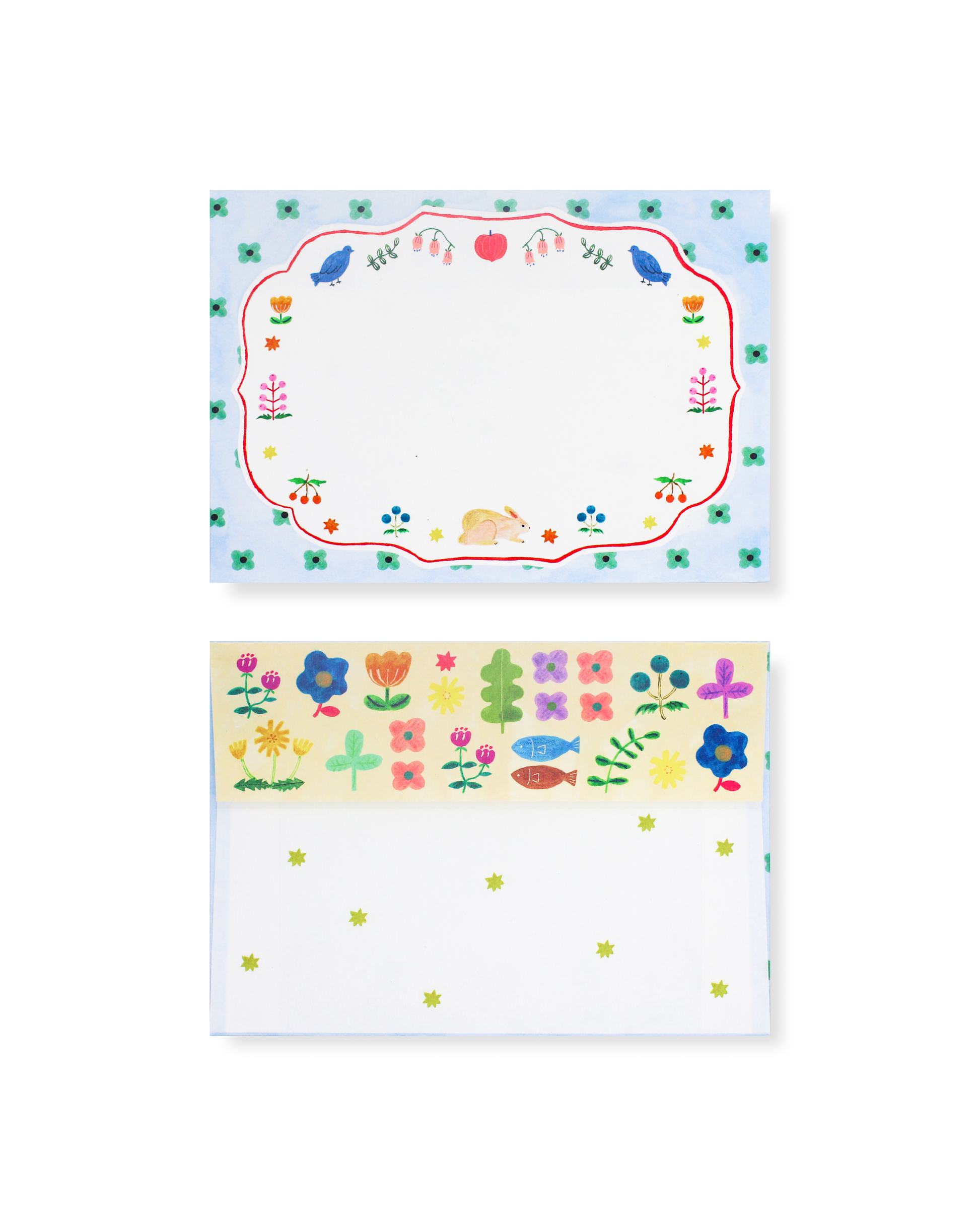 Envelope Set - Cat & One Piece-1