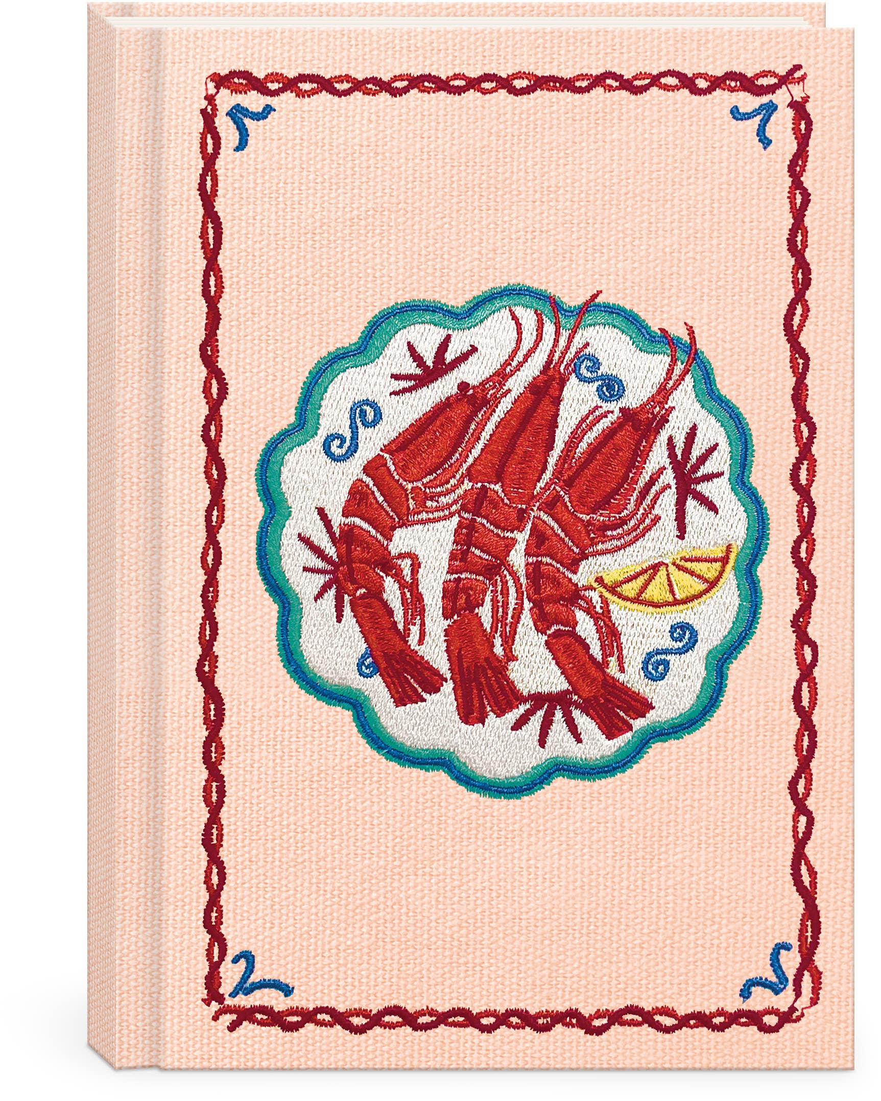 Mediterranea Prawns Fabric Journal-1