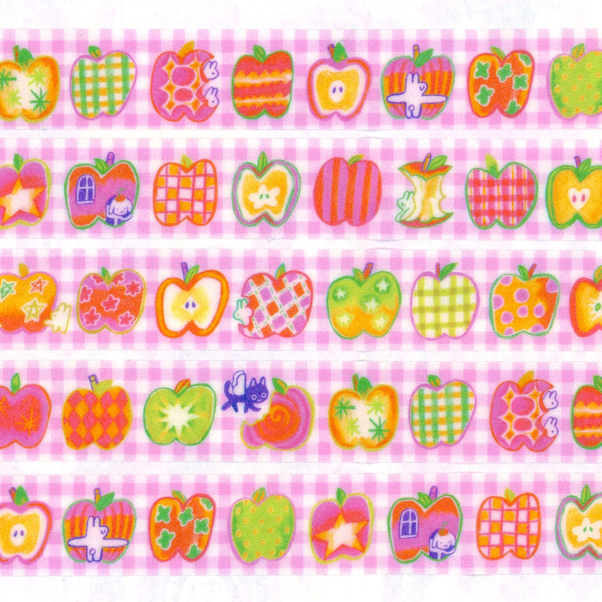 'Special Apples' Glitter Washi Tape-2